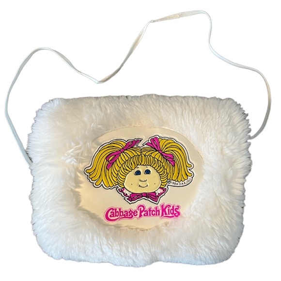 Cabbage Patch Kids Other - Vintage 1984 Cabbage Patch Kids Faux Fur Muff Hand Warmer…
